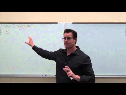 Calculus 3 Lecture