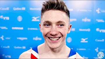 Nile Wilson (GBR) Interview - 2017 World Championships - AA Final