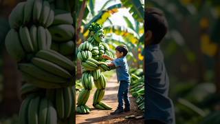 Banana Man Vs Boy Fight Animations Video