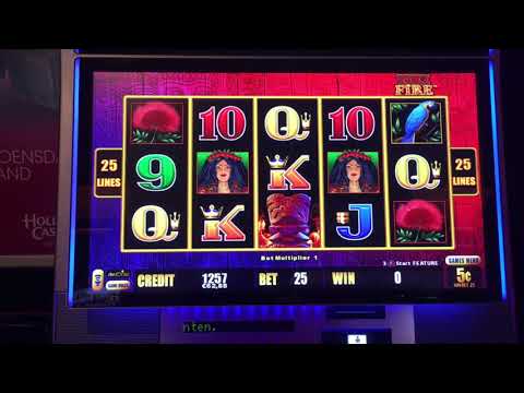 LIGHTNING LINK Slot Machine - TIKI FIRE - Very Big Win Bonus - Aristocrat Pokies 번개 링크 슬롯 머신