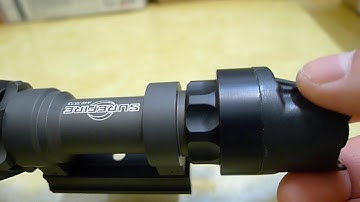 Surefire XM07 tailcap operation