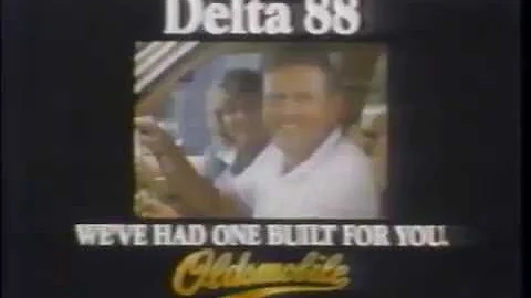 Oldsmobile 1981 Delta 88  - Car Commercial  - Dick Van Patten (1980)