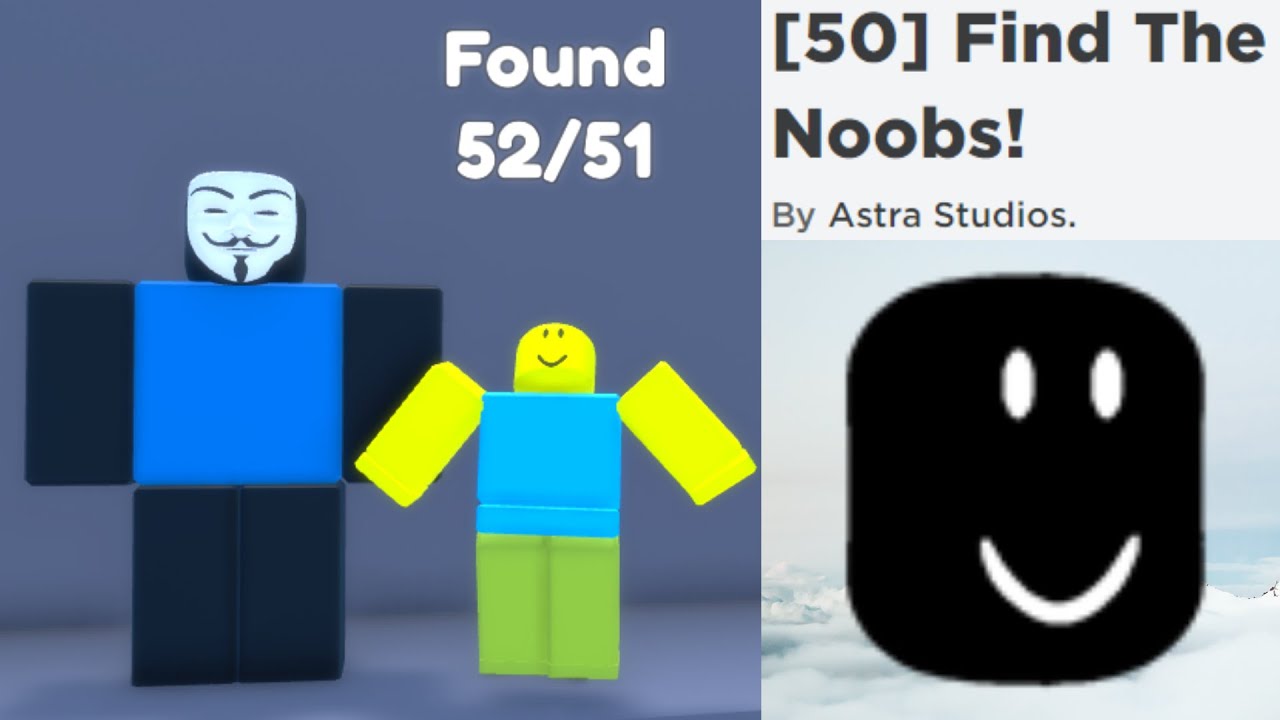 Find The Noobs 1 - Roblox