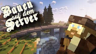 Eine Brücke Entsteht (Bauen auf dem Community Server) Modded Minecraft