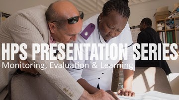 Monitoring, Evaluation and Learning Webinar