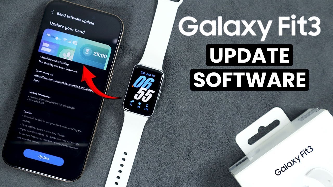 Как обновить Samsung Galaxy Fit 3 — обновление программного обеспечения