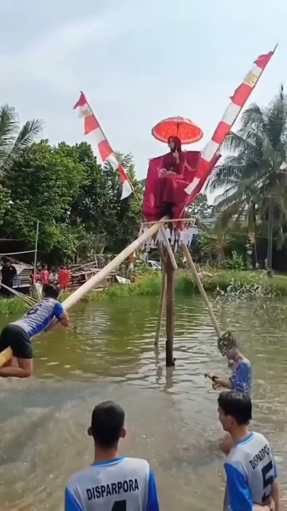 viral panjat pinang berhadiah janda