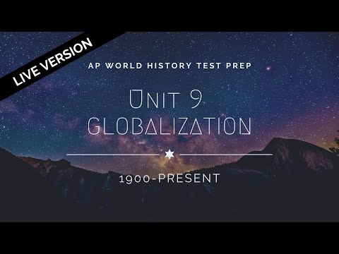AP World History Modern: Unit 9 Live Review