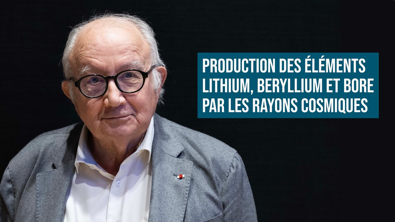 PRODUCTION DES ÉLÉMENTS LITHIUM, BERYLLIUM ET BORE LiBeB PAR LES RAYONS COSMIQUES