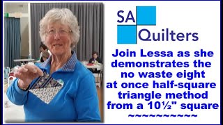 Lessa Half Square Triangles