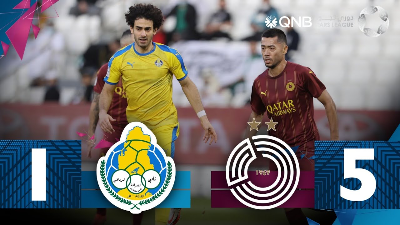 Al Gharafa 1-5 Al Sadd | week 17 - YouTube