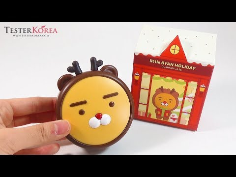 [TESTERKOREA] THE FACE SHOP Little Ryan Cushion Case + Riffil (CC Longlasting cushion #v201)