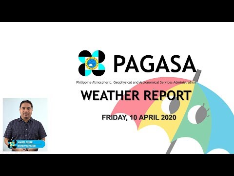 Public Weather Forecast Issued at 4:00 AM April 10, 2020