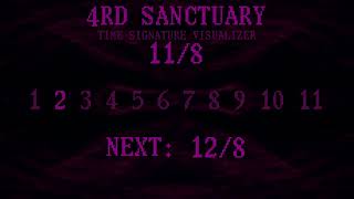 4rd Sanctuary - Time Signature Visualizer (Deltarune Chapter 5)