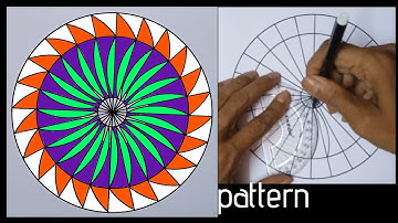 How to draw patterns | #geometricart #geometric #geometricpatterns #patternmaking #patterndrawing