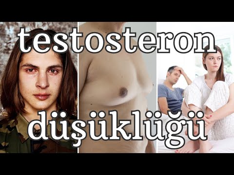 testosteronunun düşük olduğunu