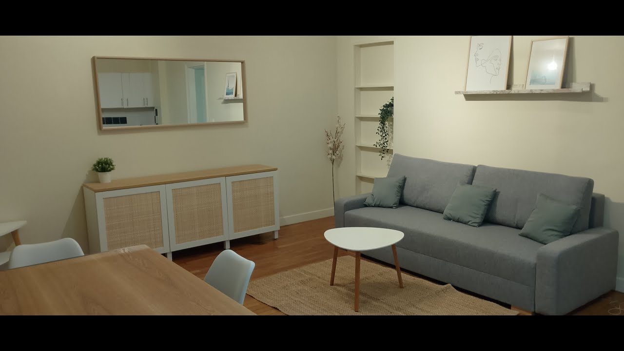 Vidéo Location meublée appartement 2&nbsp;pièces 42,45&nbsp;m² Saint-Ouen-Sur-Seine (93400)
