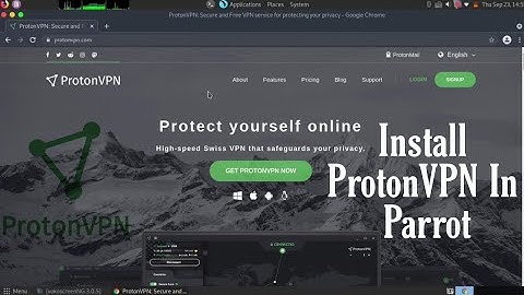 ProtonVPN || How to install ProtonVPN in parrot os