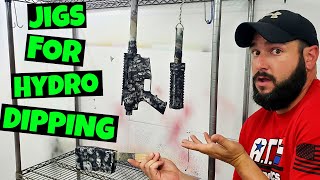 Jigs for Hydro Dipping and Painting || How to hold or hang parts
