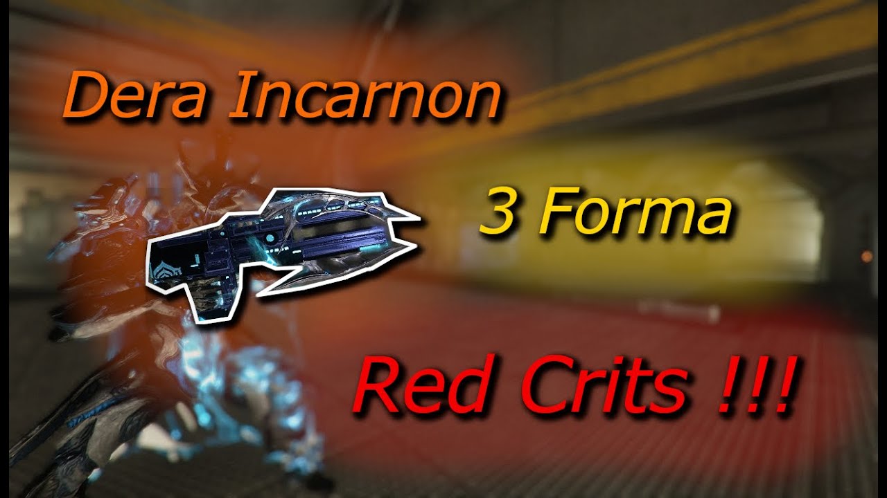 Dera Incarnon 3 Forma 2 builds !!!REDCRIT MUNIÇÃO INFINITA!!! 