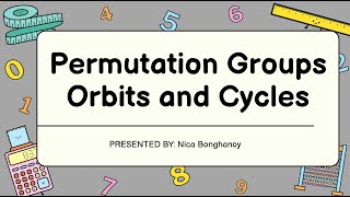 Permutation Groups - Orbits and Cycles, AOL 2 - Teaching Demonstration