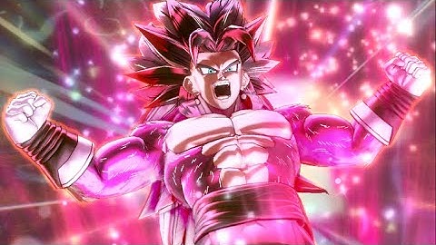 Xeno Vegeks the Super Saiyan 4 Limit Breaker form in Dragon Ball Xenoverse 2