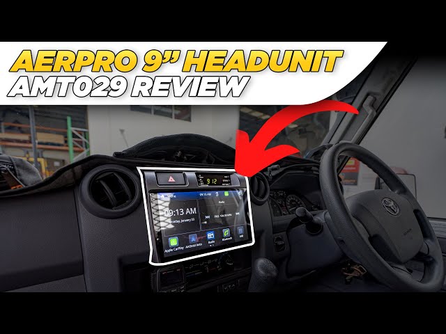 Aerpro AMTO29 9 Multimedia receiver Head Unit Review class=