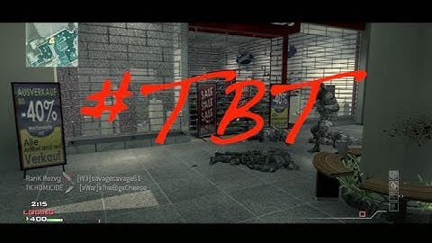 MW3 - #TBT - Crazy Knife Rampage