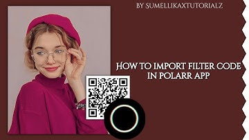How to import filter code in polarr app |tutorial for beginners | by Sumellikaxtutorialz ✨