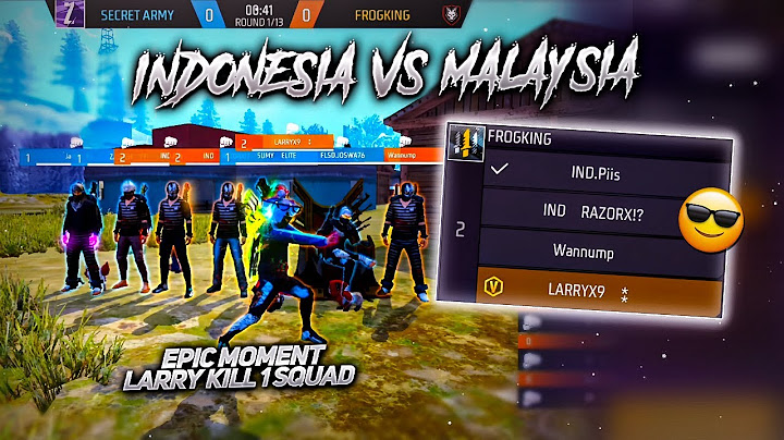 INDONESIA VS MALAYSIA |EPIC WAR ELITE FREE FIRE INDONESIA 2024