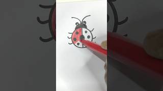 Easy Red Bug Drawing For Kids Fun Art In Seconds