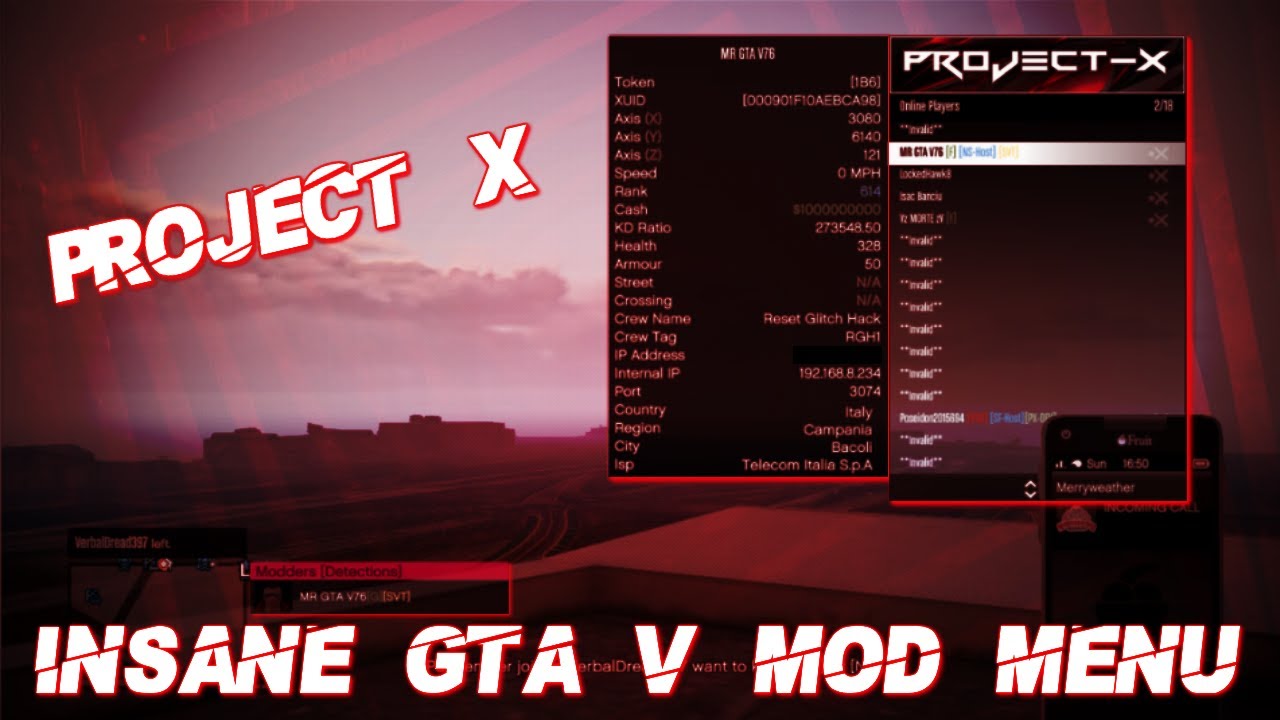 Private Mods] GTA V MEGA PACK MOD MENU [RGHJTAG] [Title Update 1.24]