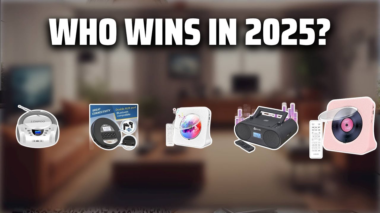 The Top 5 Best CD Player Speaker in 2025 - Must Watch Before Buying!