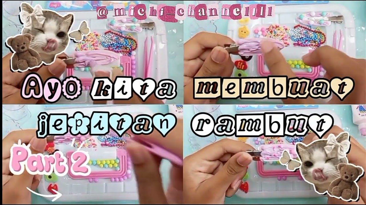 DIY Hairclip 🎀 || Part 2
