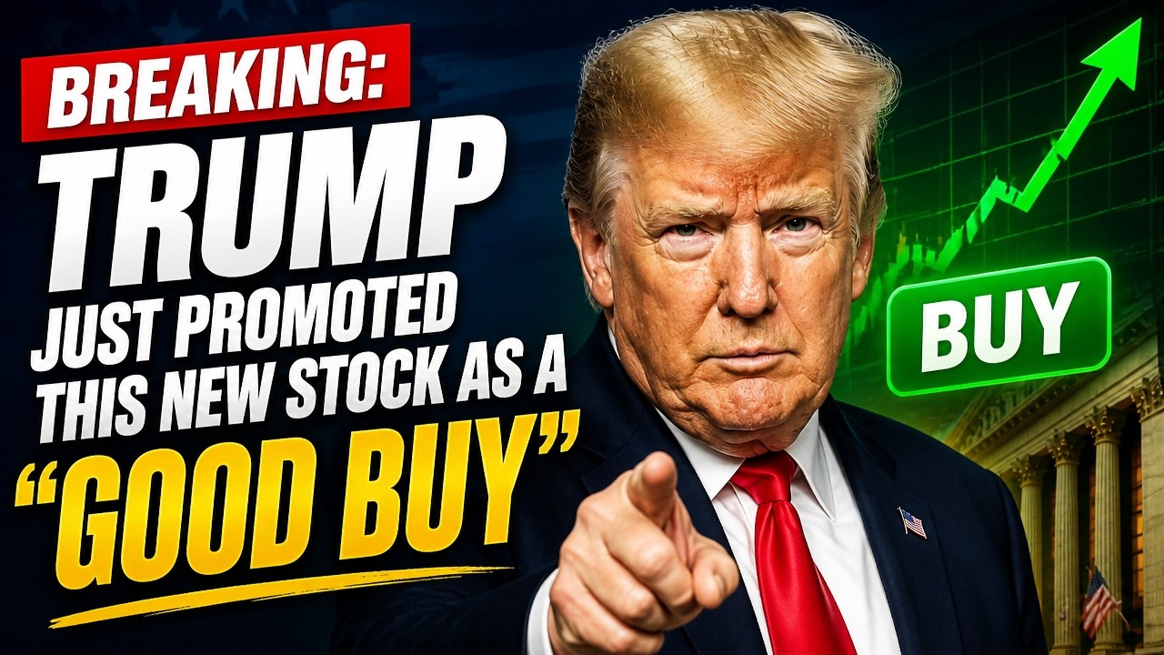 BREAKING: TRUMP JUST PROMOTED THIS NEW STOCK AS A “GOOD BUY”