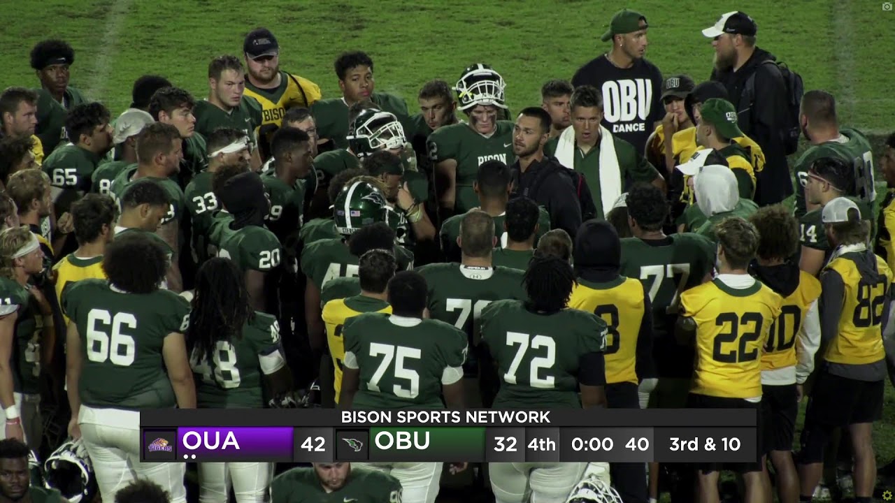 Oklahoma Baptist vs. 17 Ouachita Baptist (Football) YouTube