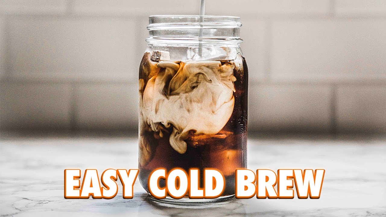 The Easiest Cold Brew Ever: 2 Ways | Joshua Weissman