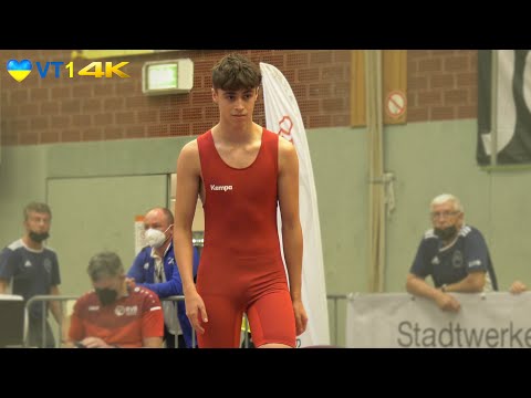 New Update 🤼 | Wrestling | German Championships 2021 Cadets (Freestyle) - 71kg R 1 | MÜLLER vs. ABUALJUBAIN