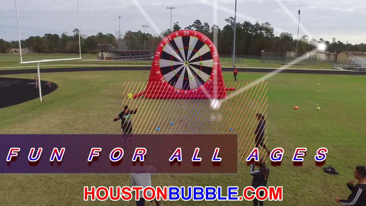 Soccer Darts Houston Bubble Soccer, LLC YouTube
