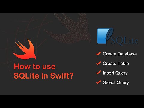 How to use and query a SQLite Database in Swift?