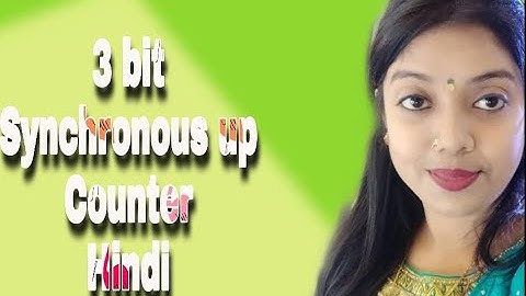 3 bit Synchronous Up Counter in Hindi