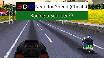 3DO NFS - Lamborghini vs... Scooter??? (RGB 240p)