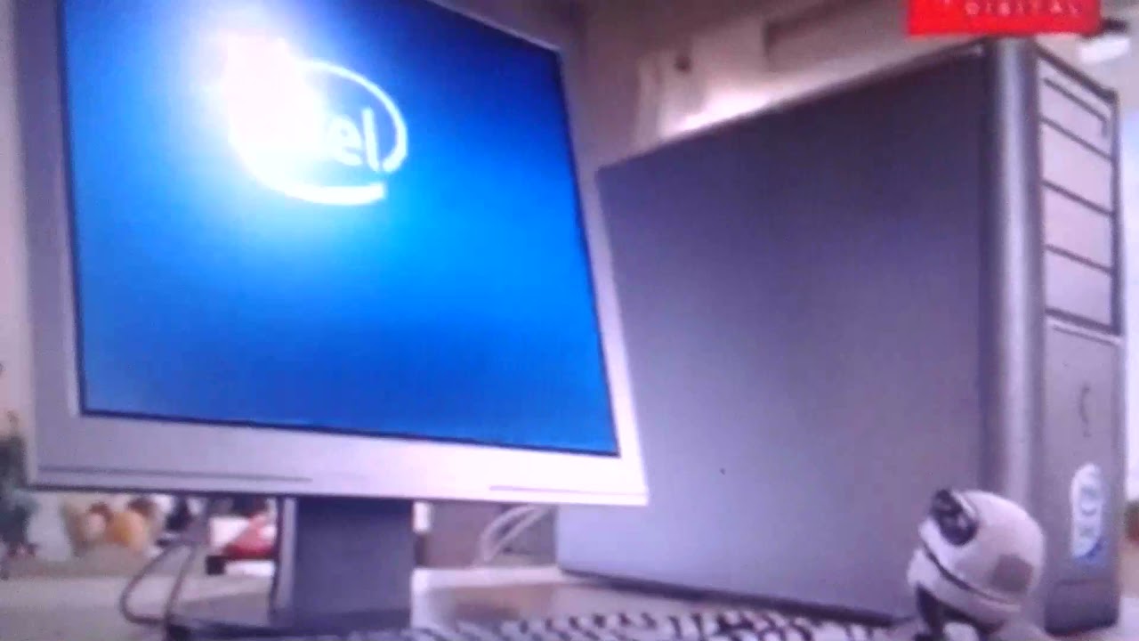 Intel Core 2 Duo Animation with Gray Box Intel Logo 2006 - YouTube