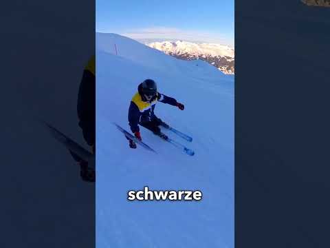 Ich fahre die beste schwarze Piste der Welt 🎿⚫