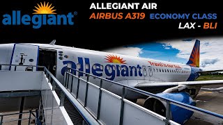 Allegiant Air | Airbus A319 Economy Class & LAX Terminal 1 Review