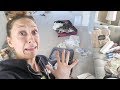 How to clean a CRAZY MESSY house!! + tackle OVERWHELM!