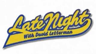 Video-Miniaturansicht von „Late Night with David Letterman Theme“