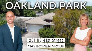 Oakland Park House Tour | Andrews Gardens | 261 NE 41st Street