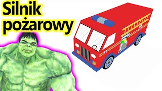 Dzieci Ogień Silnik Filmy Hulk Samochody Ciężarowe