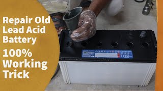 How to Repair Old Lead Acid Battery by My Projects Lab 10,686 views 1 year ago 7 minutes, 22 seconds